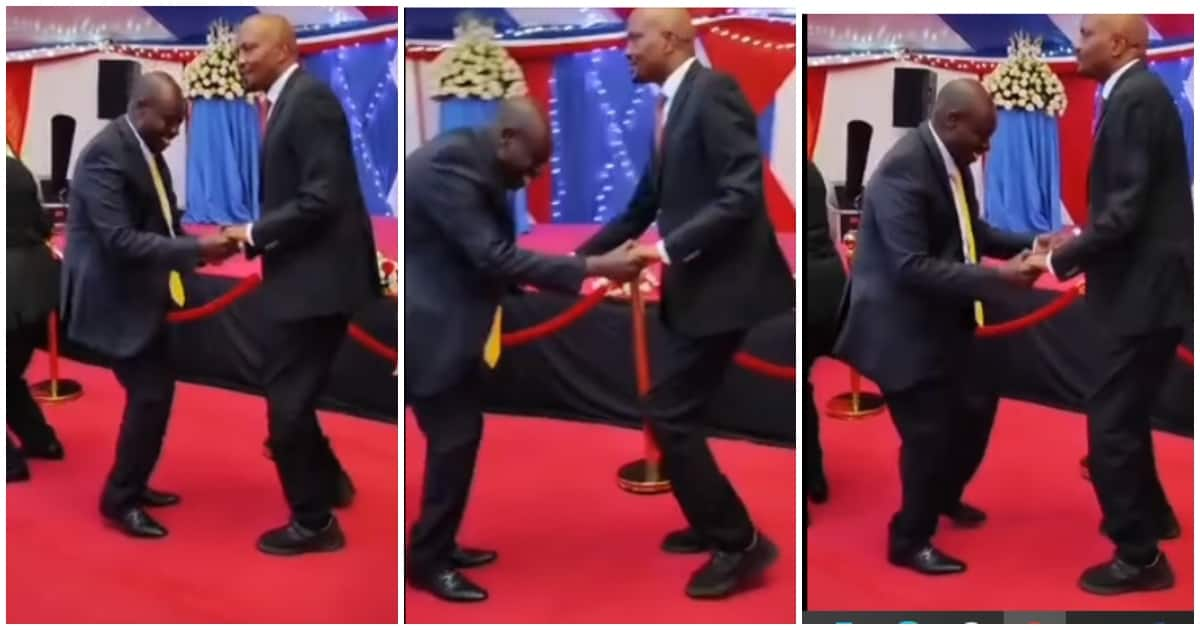 Video Of Rigathi Gachagua Moses Kuria Dancing Together While Holding