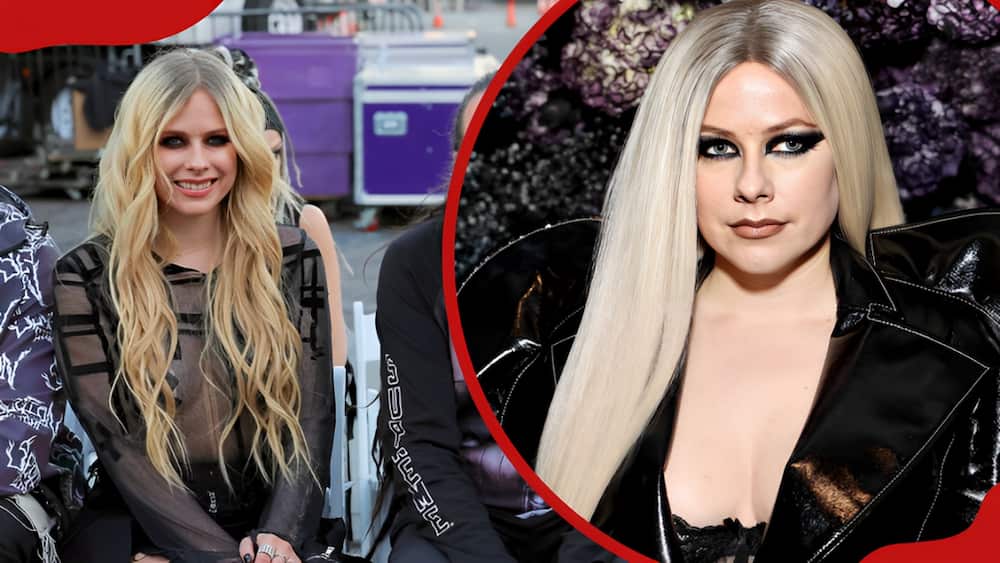 Avril Lavigne attends the Christian Siriano SS24 Runway Show