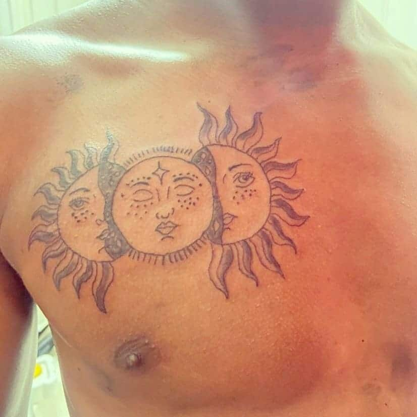 Tattoo uploaded by Elmar Lenior  Sun Tattoo sun suntattoo blackwork   Tattoodo