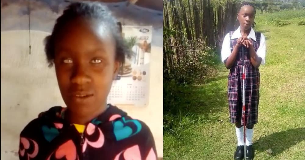 Businesswoman Sponsors Girl who Missed Form 1 Slot Last Year to Join Thika School for the Blind
