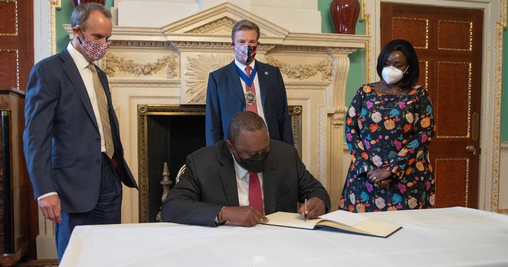 Uhuru was on three-day official visit to UK.