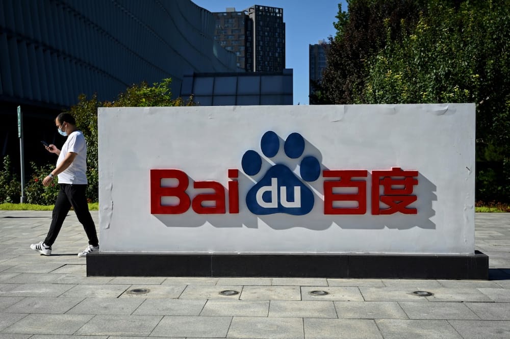 Baidu's 'Ernie Bot' was  unveiled at a press event in Beijing