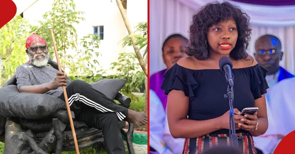 Wajackoyah angry after being barred from Francis Ogolla's burial site.