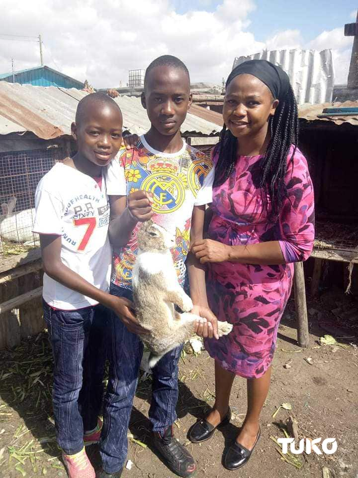 Kitengela woman proves not all stepmothers are evil after motivating stepson to score 403 marks