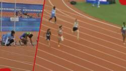 Somali Athlete Stuns Public with Her Slow Pace, Funny Finish at University Games' 100m Race in China
