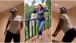 Karen Nyamu Thrills Fans with Electric Dance Moves to Luo Song: "Raha Jipe Kiongozi"