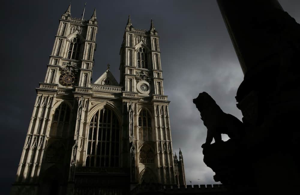 The state funeral, at Wesminster Abbey in central London, is the first to be held in Britain since 1965