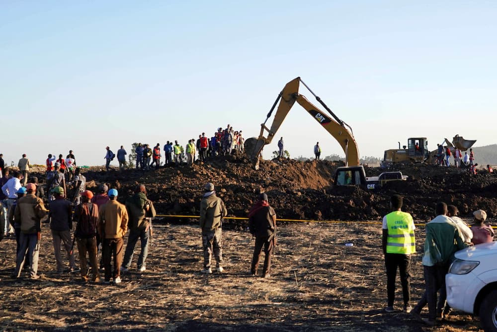 Heartbreaking photos from the crash site of Ethiopian Airlines flight ET302