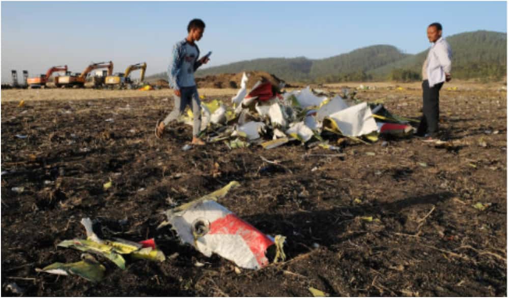 Heartbreaking photos from the crash site of Ethiopian Airlines flight ET302