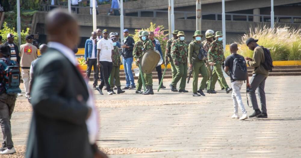 Police officers