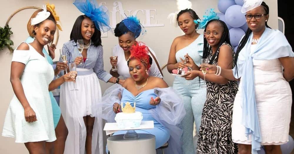 Mwende Macharia earlier announced her pregnancy with cute photos of herself showing off her baby bump.