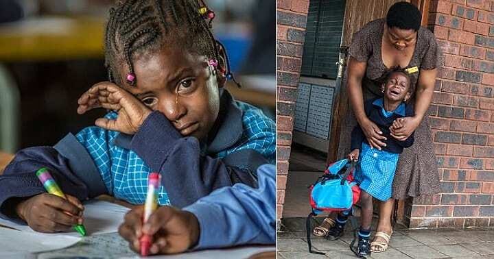 Teachers visit home of pupil who always cries in school