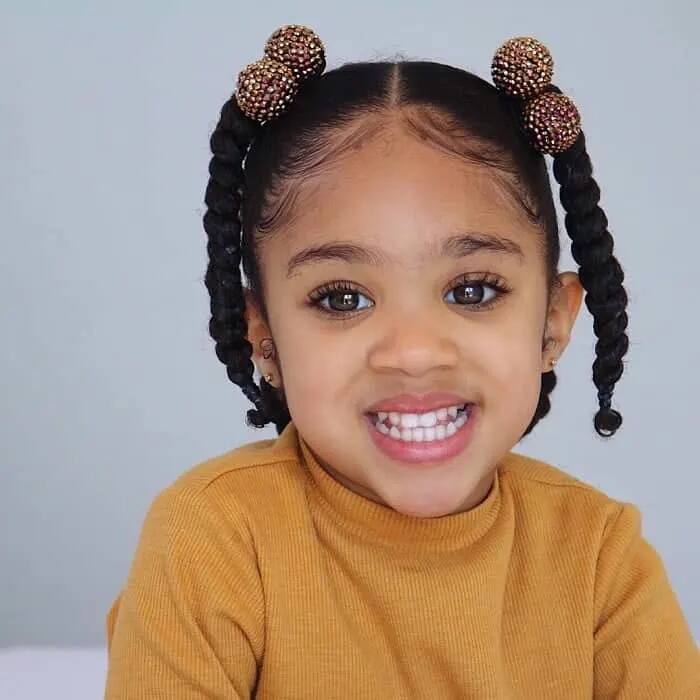 Christmas hairstyles for kids