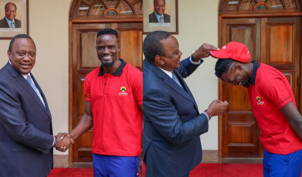 Uhuru amkubali McDonald Mariga kuwania ubunge Kibra