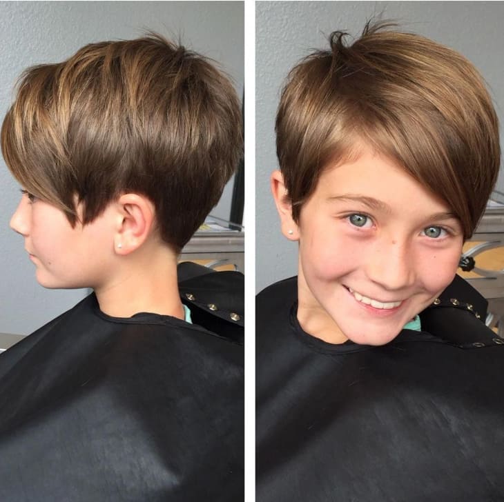 25 best short haircuts for little girls: Long, short, curly hairstyles -  