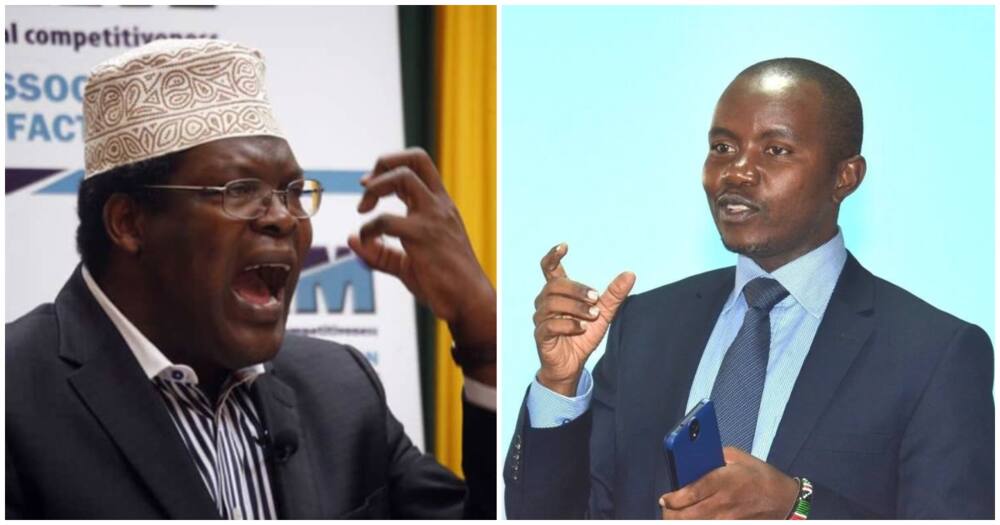 Waziri Joe Mucheru na Miguna Miguna Walimana Makonde Mitandaoni