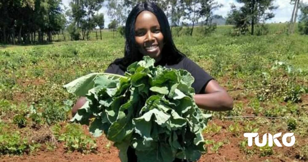 Farming makes you prettier with full pockets, Uasin Gishu woman urges ladies to farm