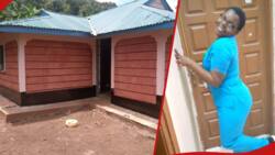 Kisii Woman Working in Saudi Builds Lovely Modest Home Worth KSh 400k after Saving Her 2-Year Salary