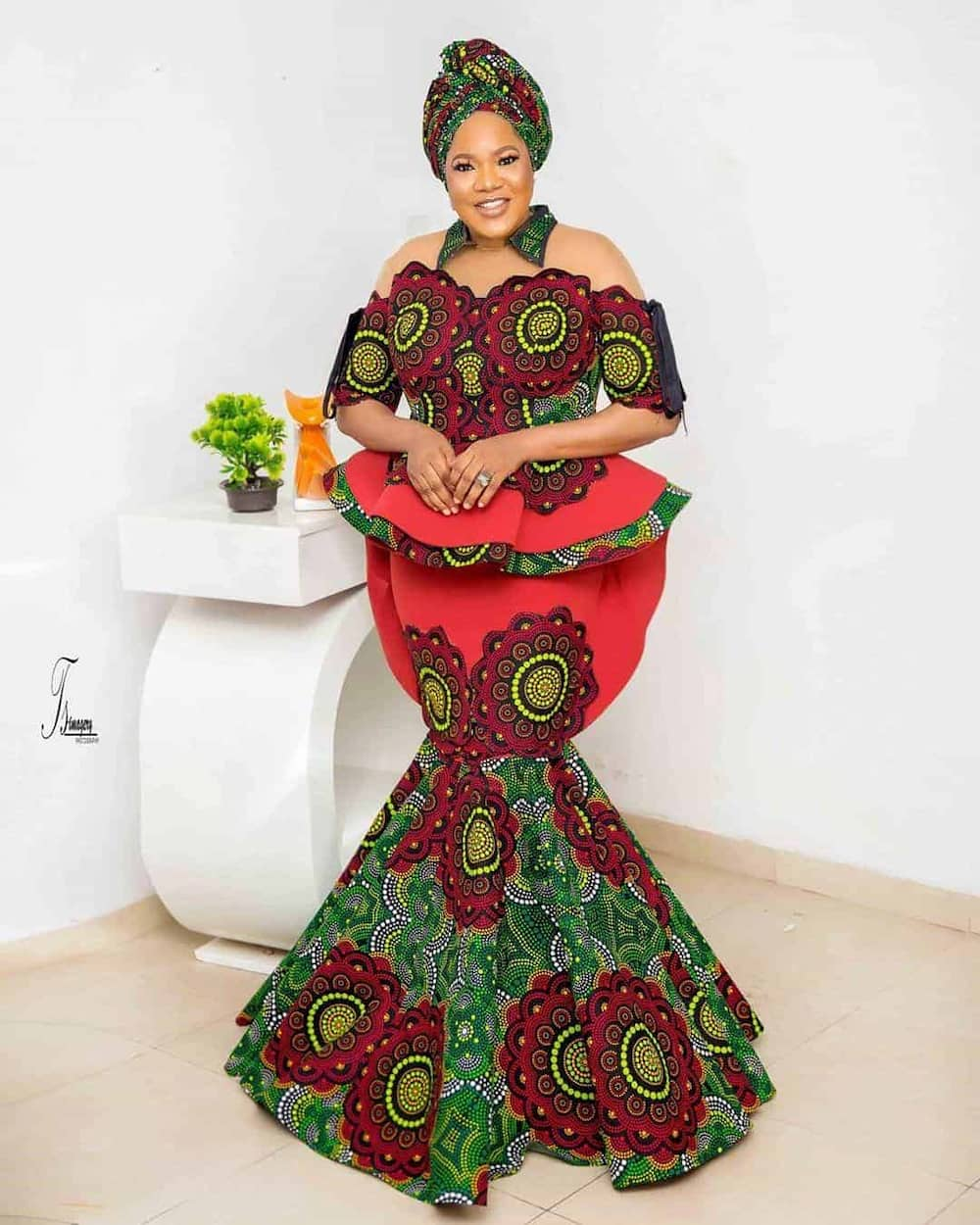 Latest kitenge outlet skirt suits