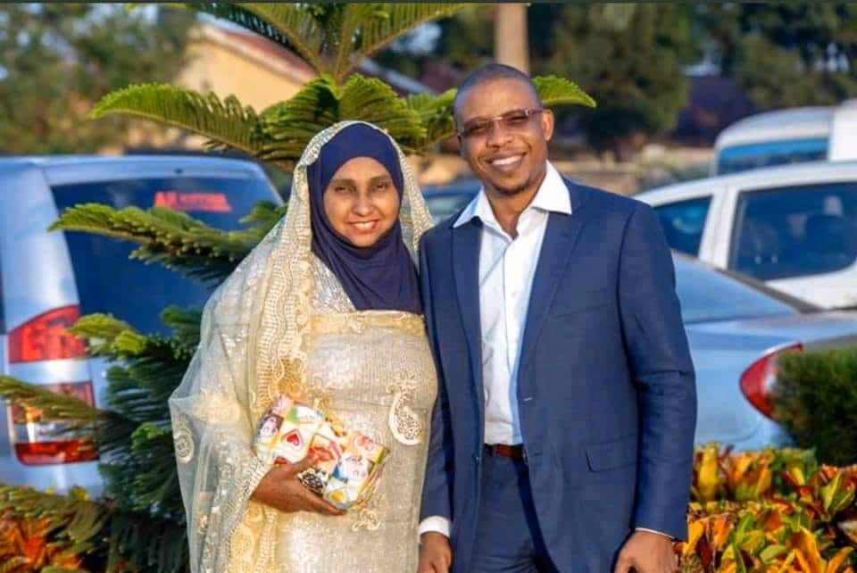 Kenyan CEO Ahmed Kalebi shows off marriage goals with wife of 22 years since university