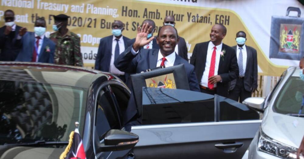 CS Ukuru Yattani presented the 2021/2022 budget on June 10.