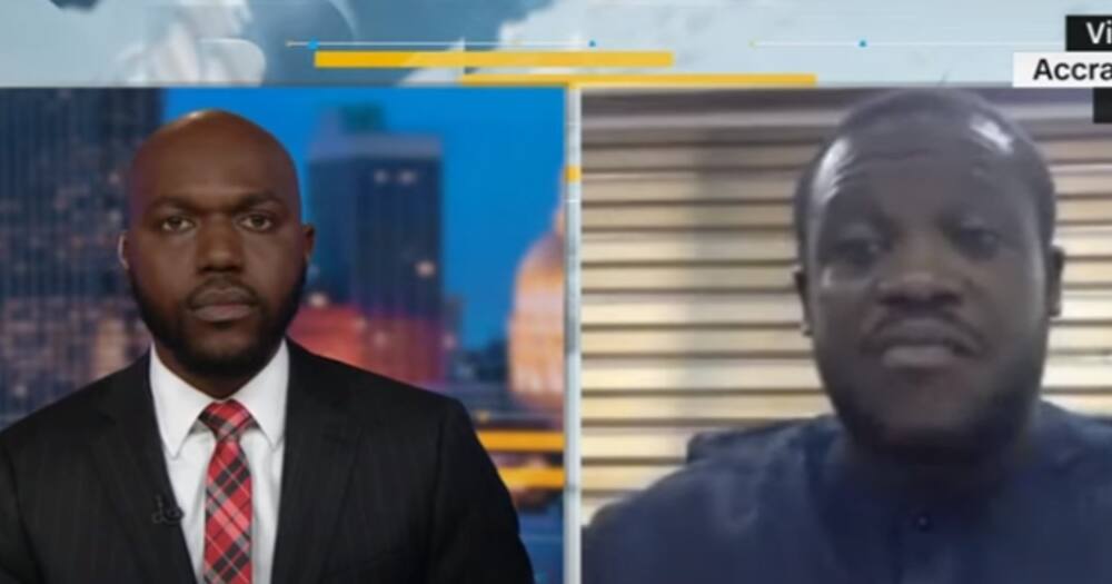 Sam George told CNN's Larry Madowo that Ghana's culture does not tolerate homosexuality.