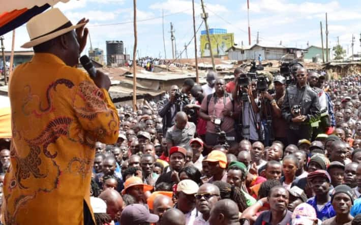 Kibra by-election: Raila declares constituency no go zone for opponents