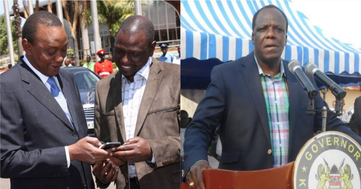 Image result for Uhuru and Oparanya