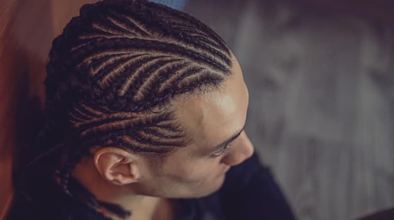 Fishbone braids for men you should rock