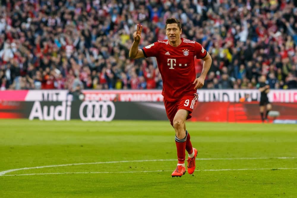 Robert Lewandowski: Bayern star leads race for Europe's Golden Boot award