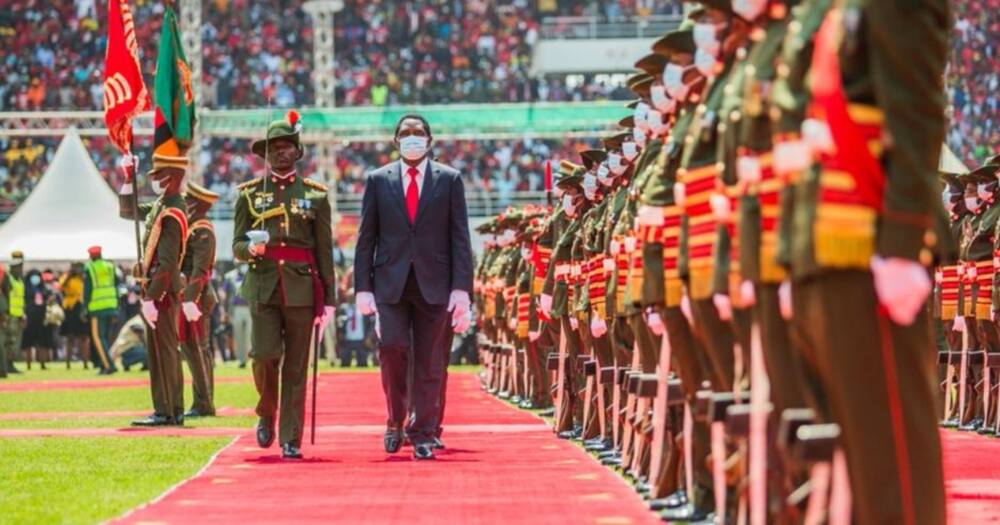 President Hakainde Hichilema won the election on his sixth attempt.