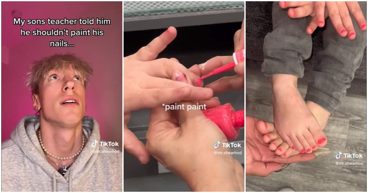 Dad Treats Son to Manicure Date after Teacher Says Nail Polish 'Is for  Girls Only' 