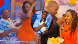 Amber Ray, Kennedy Rapudo Host Fancy Party at Their Pad to Celebrate Daughter Turning 3 Months
