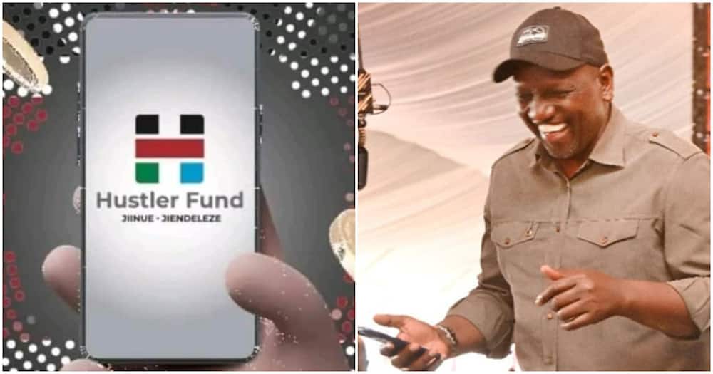 William Ruto launched the Hustler Fund loan whose repayment period is 14 days.