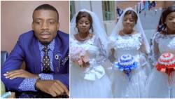 Man Falls in Love with Triplets, Marries All of Them in Colourful Wedding: "Sharing Is Our Life"