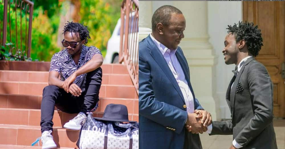 Gospel singer Bahati pleads with Uhuru to do away with curfew