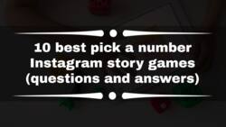 10 best pick a number Instagram story games (questions and answers)