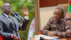 Rigathi Gachagua Responds to Uhuru After Accusing Ruto's Gov't of Focusing on The Past: "Continue"
