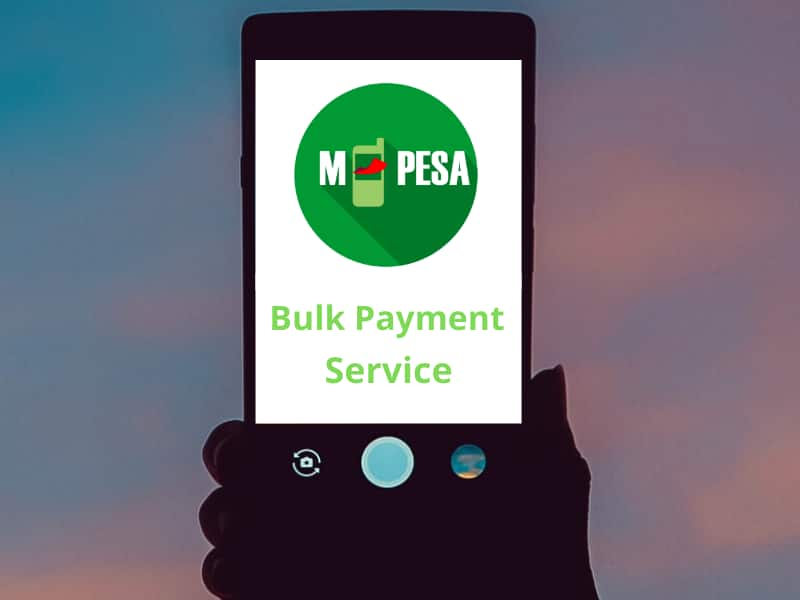 M-Pesa bulk payment service