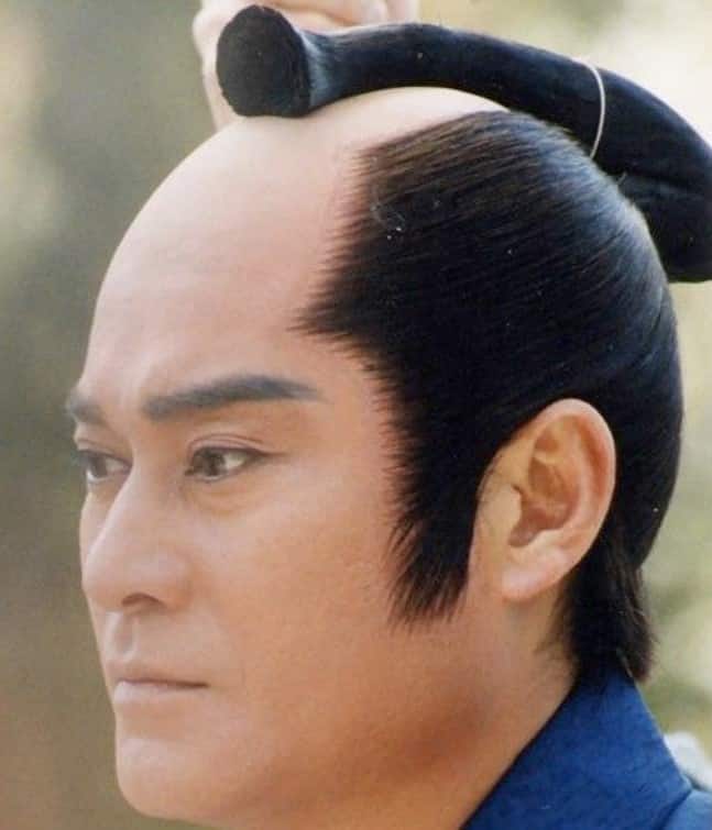 Traditional chonmage