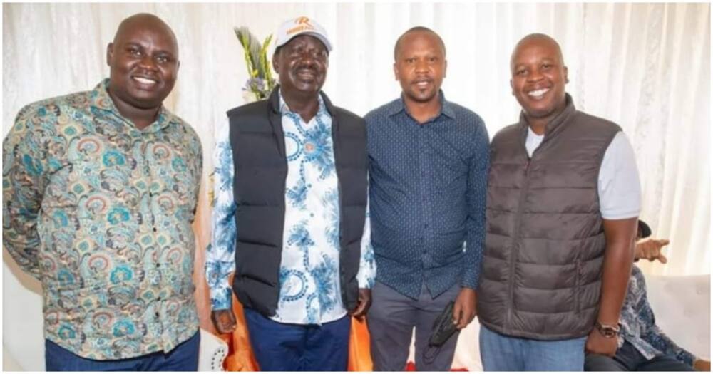 Harrison Mwangi, Raila Odinga and their cronies.