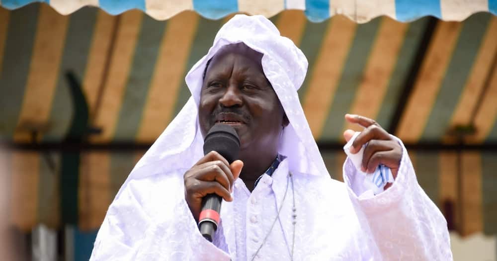 ODM leader Raila Odinga. Photo: Tim Wanyonyi.
