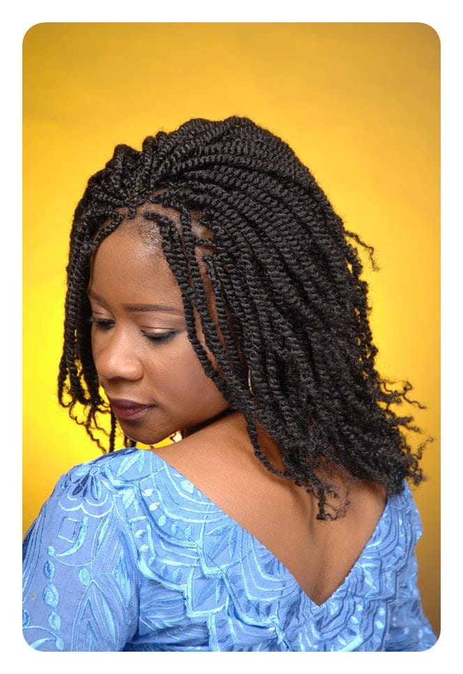 Fluffy kinky twists