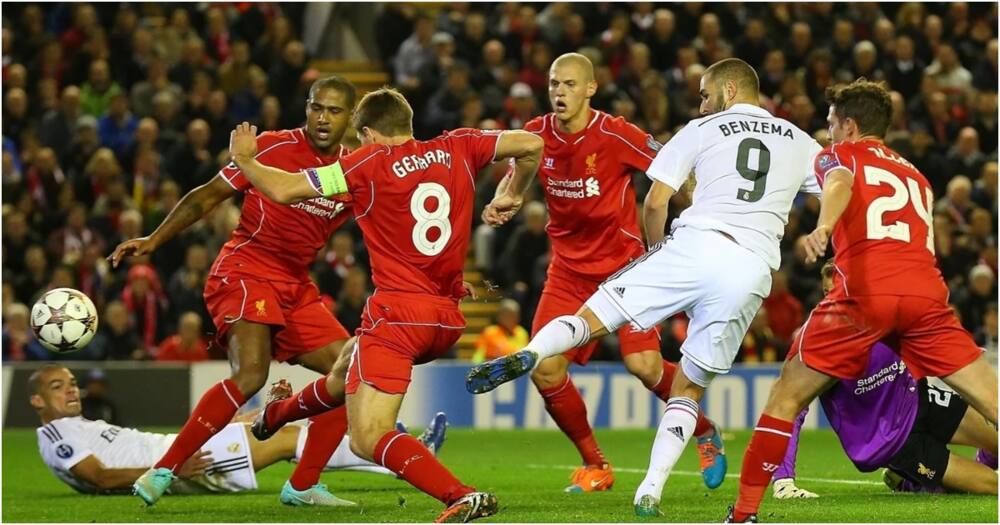 Liverpool vs Arsenal in a past clash. Photo: Goal.Com
