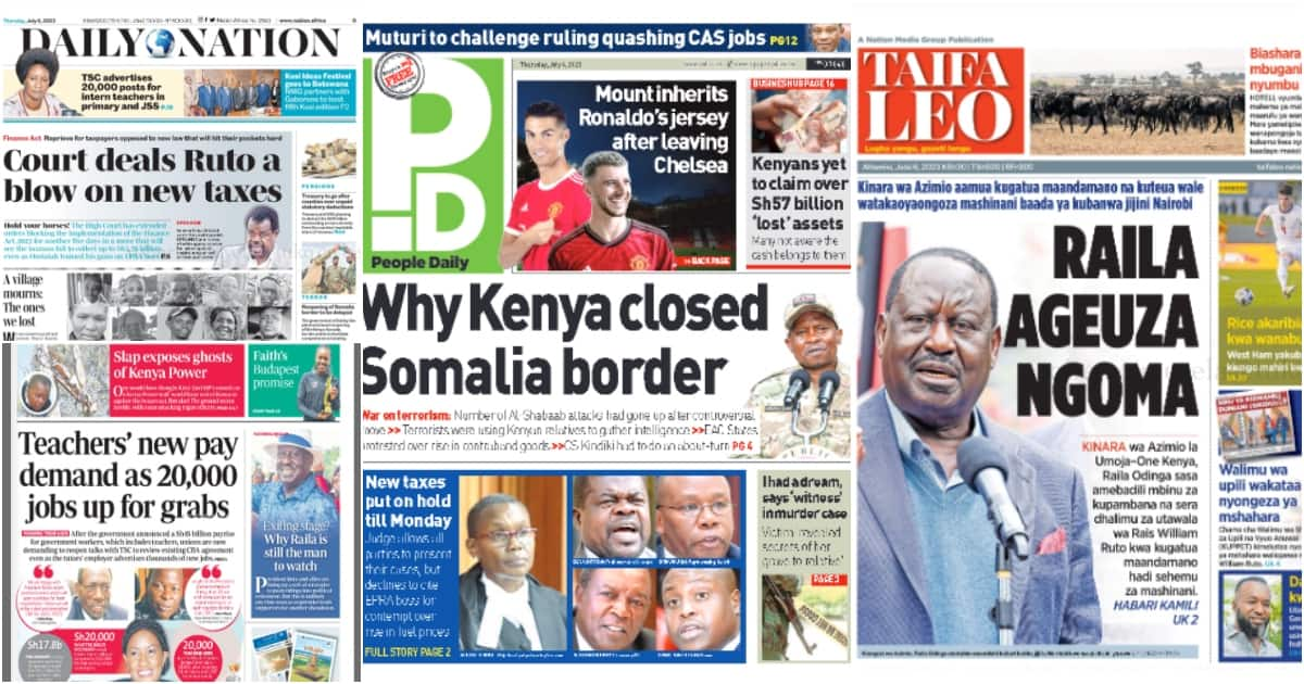 Kenyan Newspapers Review for July 6: Infant Detained at Kenyatta ...