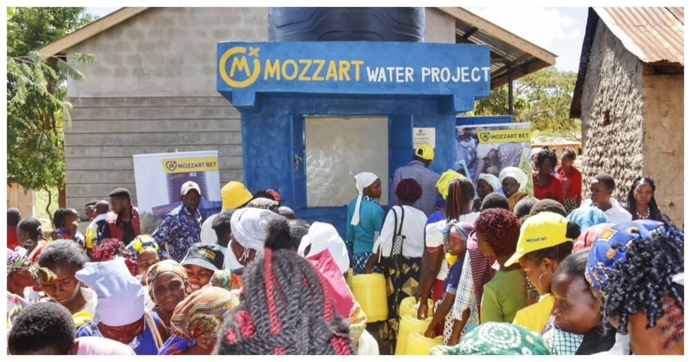 Mozzart launches its 13th borehole in Makueni under its action 100 Wells programme