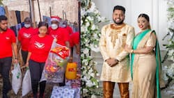 Lucy Natasha, Mariga, Mercy Maluli Gift Needy Children and Families Foodstuff, Money on Christmas Day
