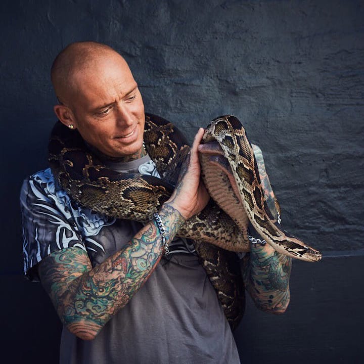 Simon Keys from Snake City: salary, wife, death, net worth, tattoos ...