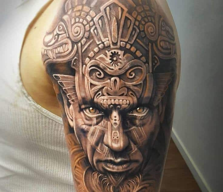 African warriors tattoo