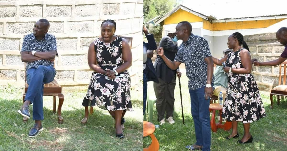 Oscar Sudi, Second Wife Anne Visit Veteran Uasin Gishu Politician David ...